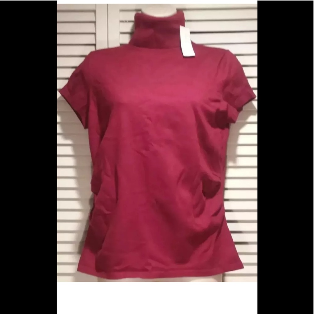 Ann TAYLOR short sleeve turtleneck